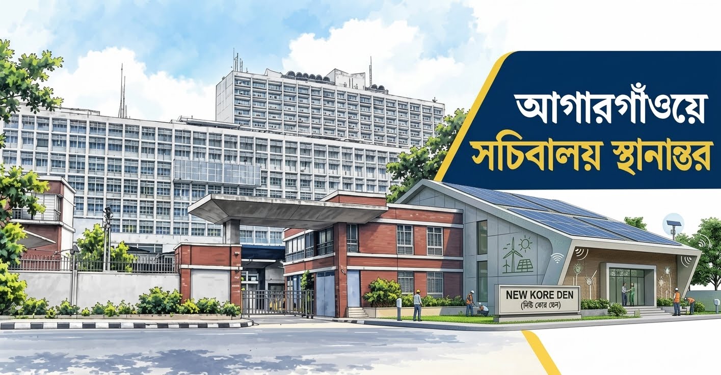 সচিবালয় সরিয়ে সমস্যার সমাধান, নাকি নতুন সংকট তৈরি? ৩৪০৯ কোটি টাকার প্রকল্প ঘিরে প্রশ্ন