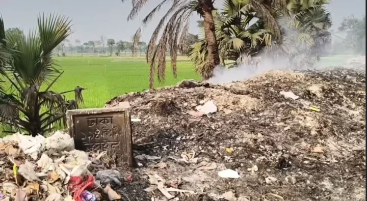 নাটোরের আট পৌরসভায় ডাম্পিং স্টেশন নেই, যত্রতত্র বর্জ্যে দূষিত পরিবেশ
