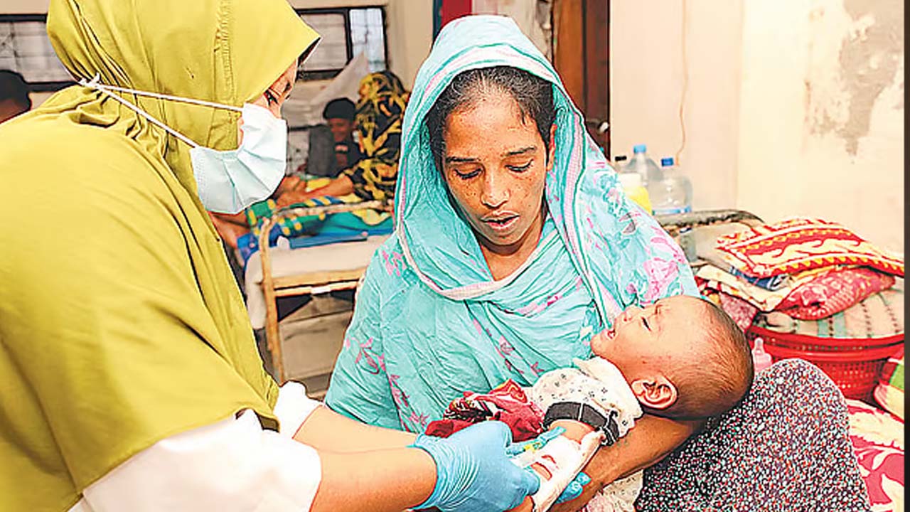 হামের বিশেষ টিকা ক্যাম্পেইন শুরু আজ, চলবে ৩১ অক্টোবর পর্যন্ত