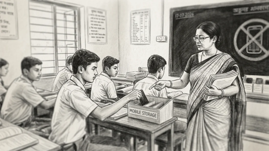 বিশ্বজুড়ে স্কুলে মোবাইল নিষিদ্ধের দাবি, বাংলাদেশে কী হবে?