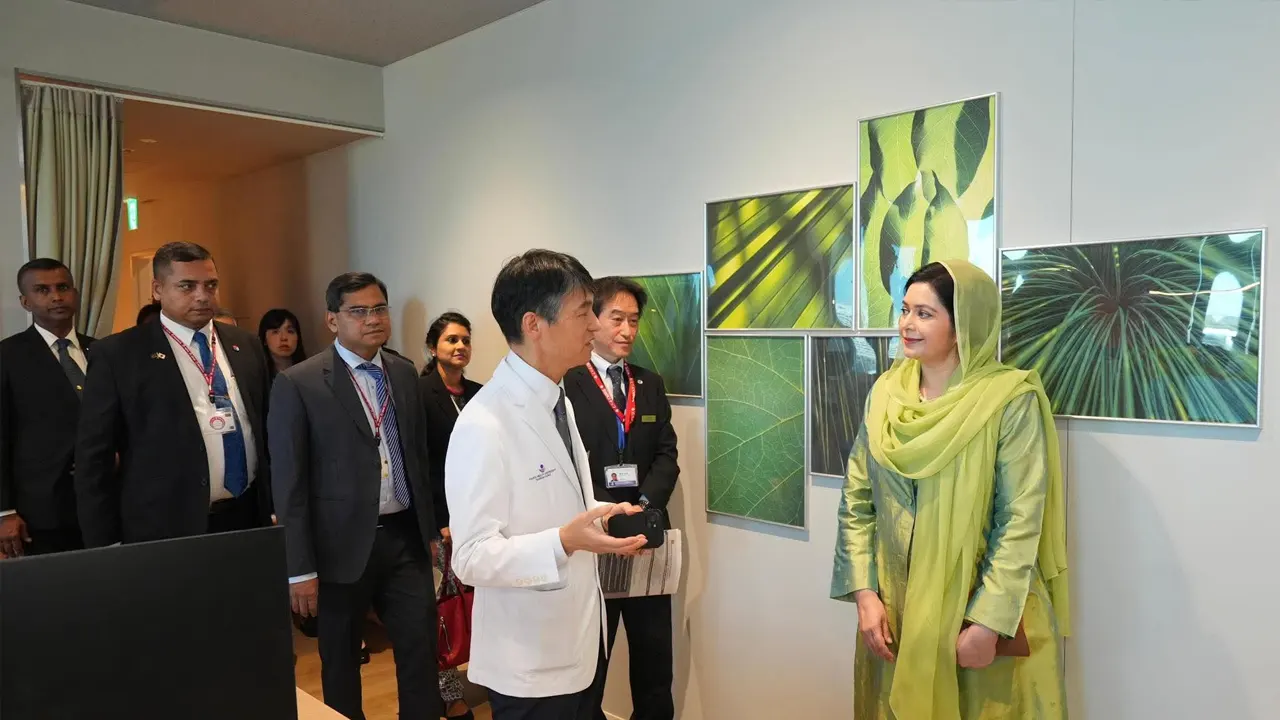 টোকিওতে হাসপাতাল, নার্সিং সেন্টার ও জাদুঘর পরিদর্শন করলেন জুবাইদা রহমান