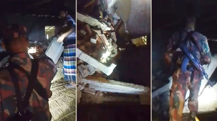 চাঁপাইনবাবগঞ্জে বসতবাড়িতে একের পর এক ককটেল বিস্ফোরণ, সীমান্ত এলাকায় আতঙ্ক