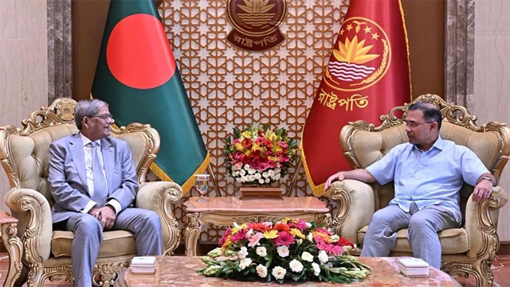 রাষ্ট্রপতি মির্জা ফখরুলের সঙ্গে প্রধানমন্ত্রীর প্রথম সৌজন্য সাক্ষাৎ, ইউএনজিএ সফর ও রাষ্ট্রীয় বিষয় নিয়ে আলোচনা