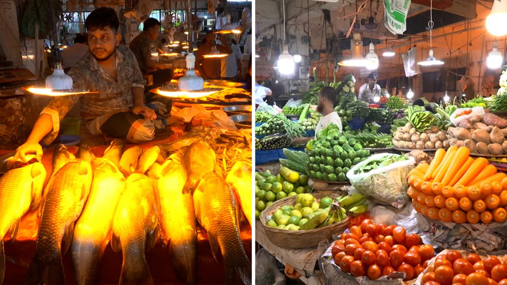 বাজারে দামের দাপট, আয়-ব্যয়ের হিসাব মেলাতে হিমশিম ভোক্তারা