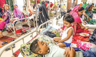 ডেঙ্গুতে আরও ৪ মৃত্যু, ২৪ ঘণ্টায় হাসপাতালে ১,১৬৩; আগস্টেই প্রাণ গেল ৪৩ জনের