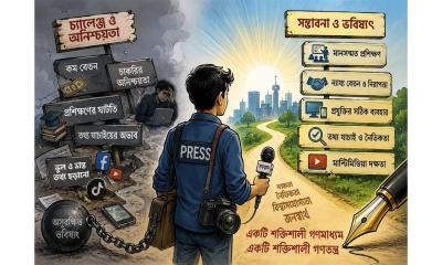 সাংবাদিকতায় তরুণদের ঢল, টিকতে গিয়ে হোঁচট: বেতন-নিরাপত্তাহীনতায় সংকটে মফস্বল সাংবাদিকতা