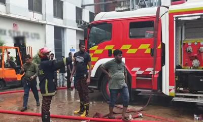 গাজীপুরে তৈরি পোশাক কারখানায় আগুন, নিয়ন্ত্রণে ৯ ইউনিট