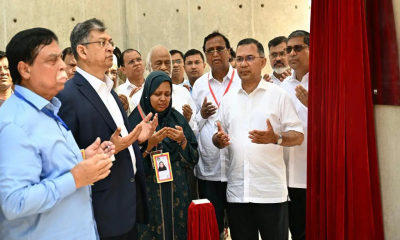 ওসমানী উদ্যানে জুলাই স্মৃতিস্তম্ভ উদ্বোধন করলেন প্রধানমন্ত্রী, খোদাই করা হয়েছে ৮৩৪ শহীদের নাম