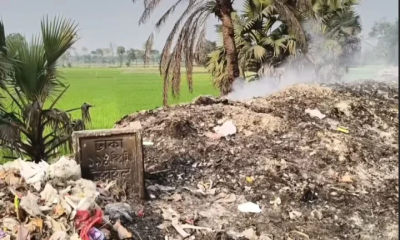 নাটোরের আট পৌরসভায় ডাম্পিং স্টেশন নেই, যত্রতত্র বর্জ্যে দূষিত পরিবেশ