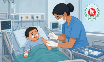 হামে আরও ৬ শিশুর মৃত্যু, ২৪ ঘণ্টায় আক্রান্ত ১,২৫৬