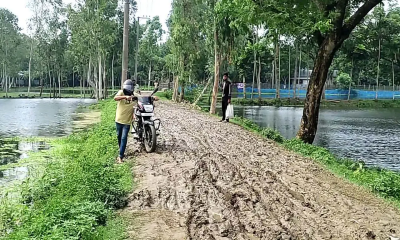 গাইবান্ধায় ৩ হাজার ৮৫১ কিলোমিটার কাঁচা সড়ক, দুর্ভোগে লাখো মানুষ
