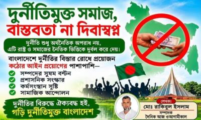দুর্নীতিমুক্ত সমাজ গঠন কি শুধুই স্বপ্ন, নাকি বাস্তবতার পথে বাংলাদেশ?