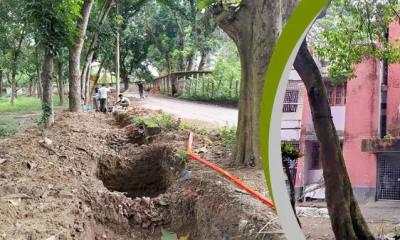 একই প্রকল্পে দুই দফায় এক কোটি টাকার বরাদ্দের অভিযোগ, বাস্তবে কাজের মিল নেই বগুড়ার আদমদীঘিতে