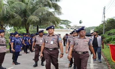 কিশোরগঞ্জ জেলা পুলিশের মাস্টার প্যারেড অনুষ্ঠিত