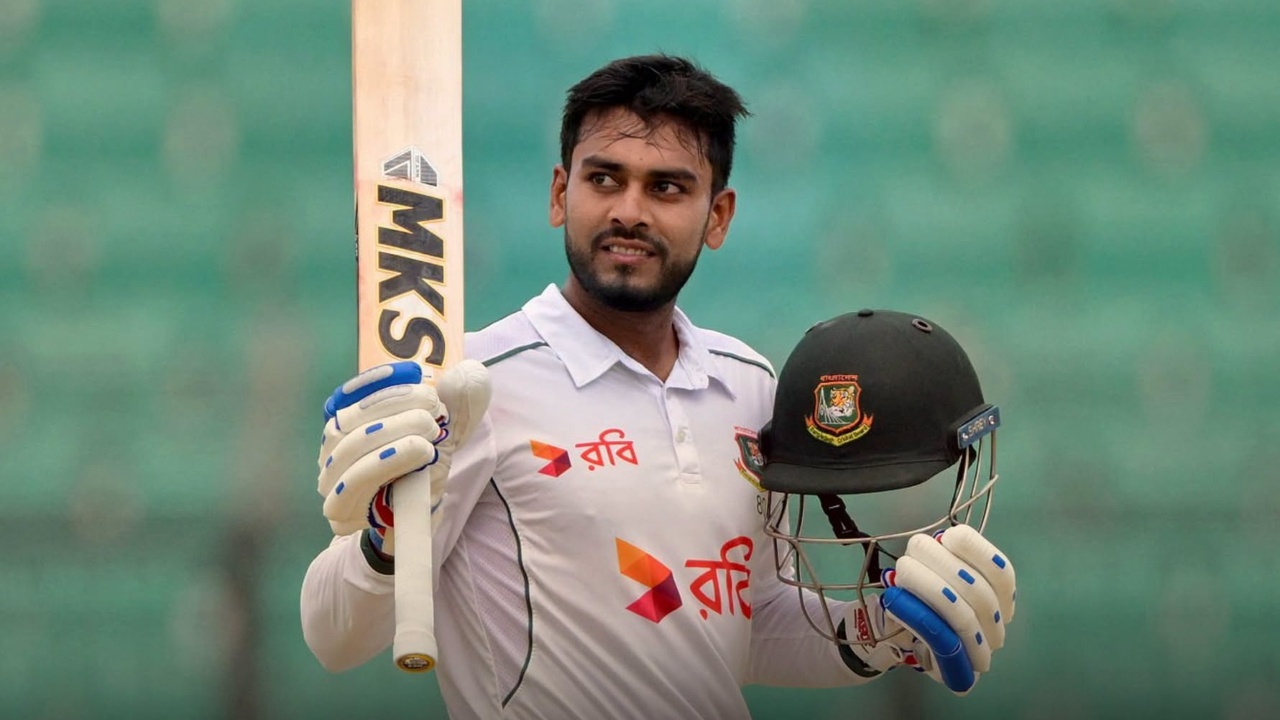 মিরাজের সেঞ্চুরিতে বিপর্যয় সামলে লড়াকু বাংলাদেশ, ডারউইনে প্রথম ইনিংসে ২৬৩ রান